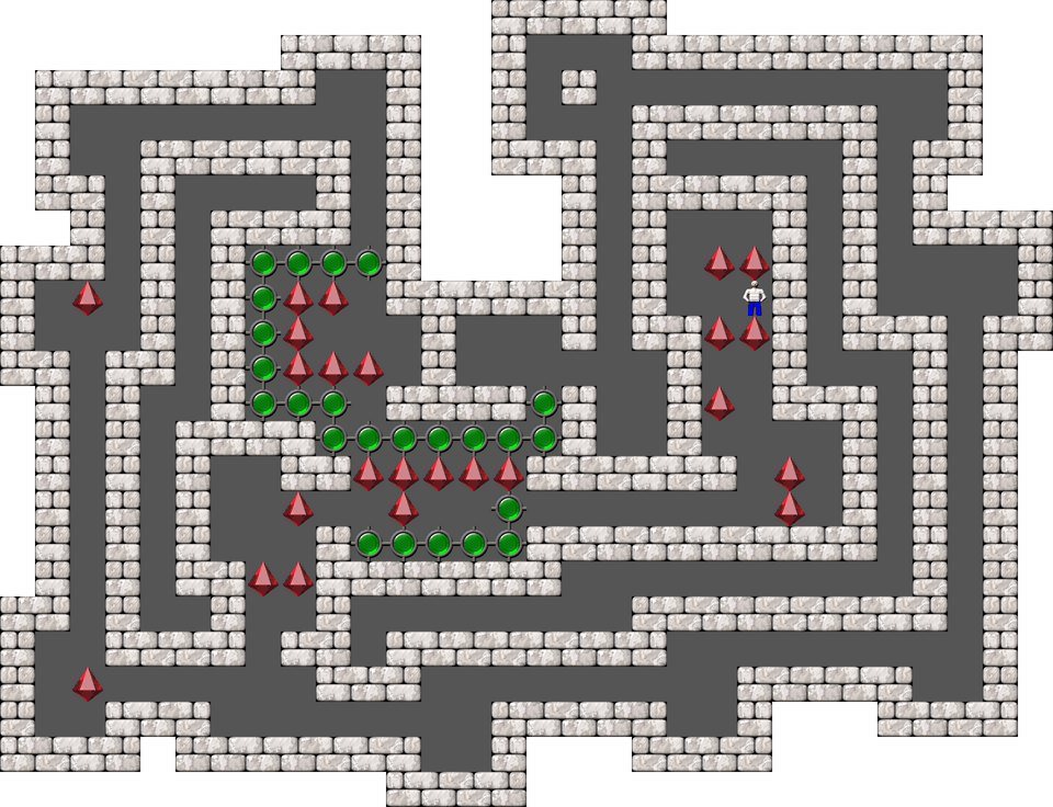 Sokoban Chrysalis Collection 9 level 20